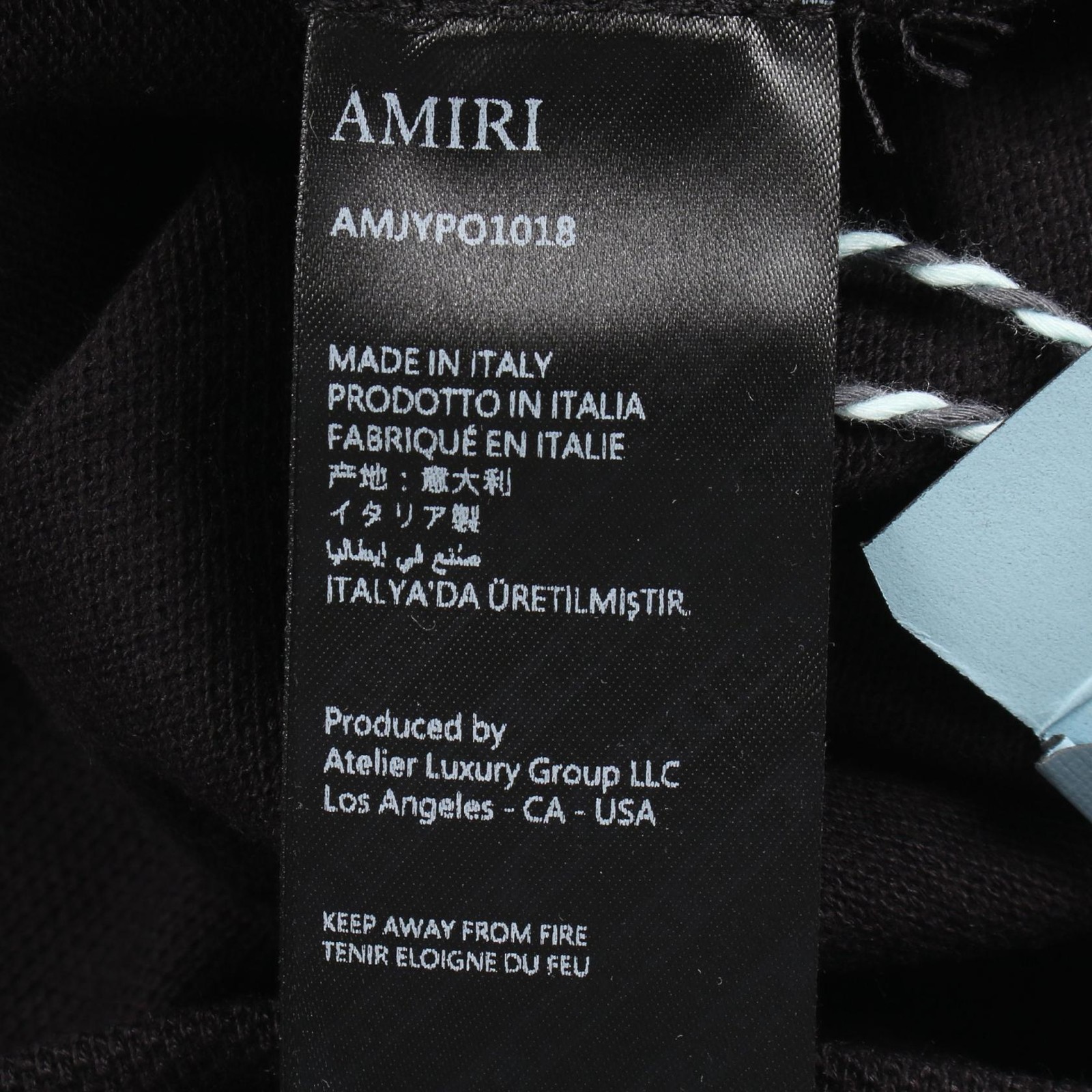 AMIRI Cotton Polo Shirt – DUTY FREE