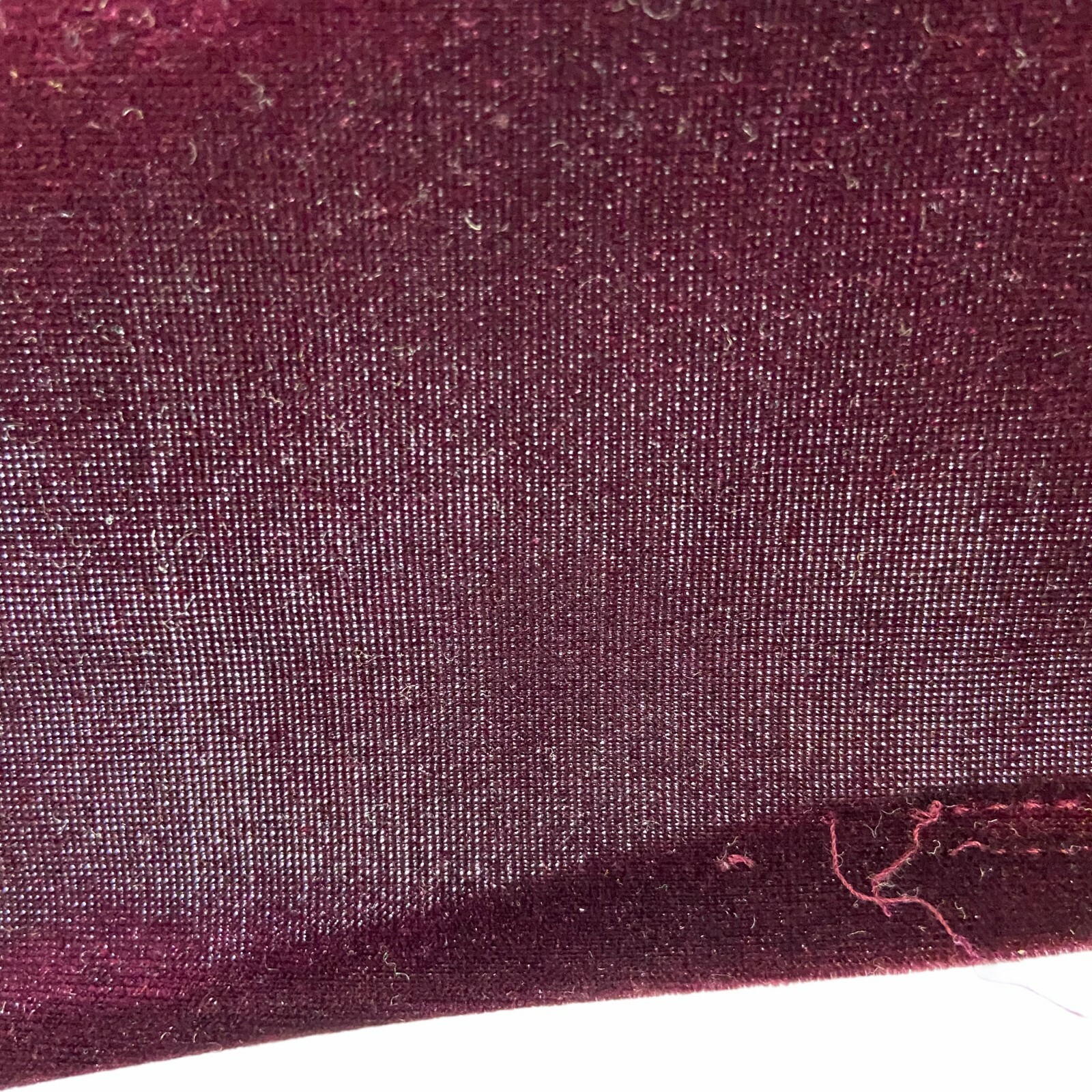 Goth Goddess Top Womens Size Large 80s Velour Stretch Fitted Vintage Wine