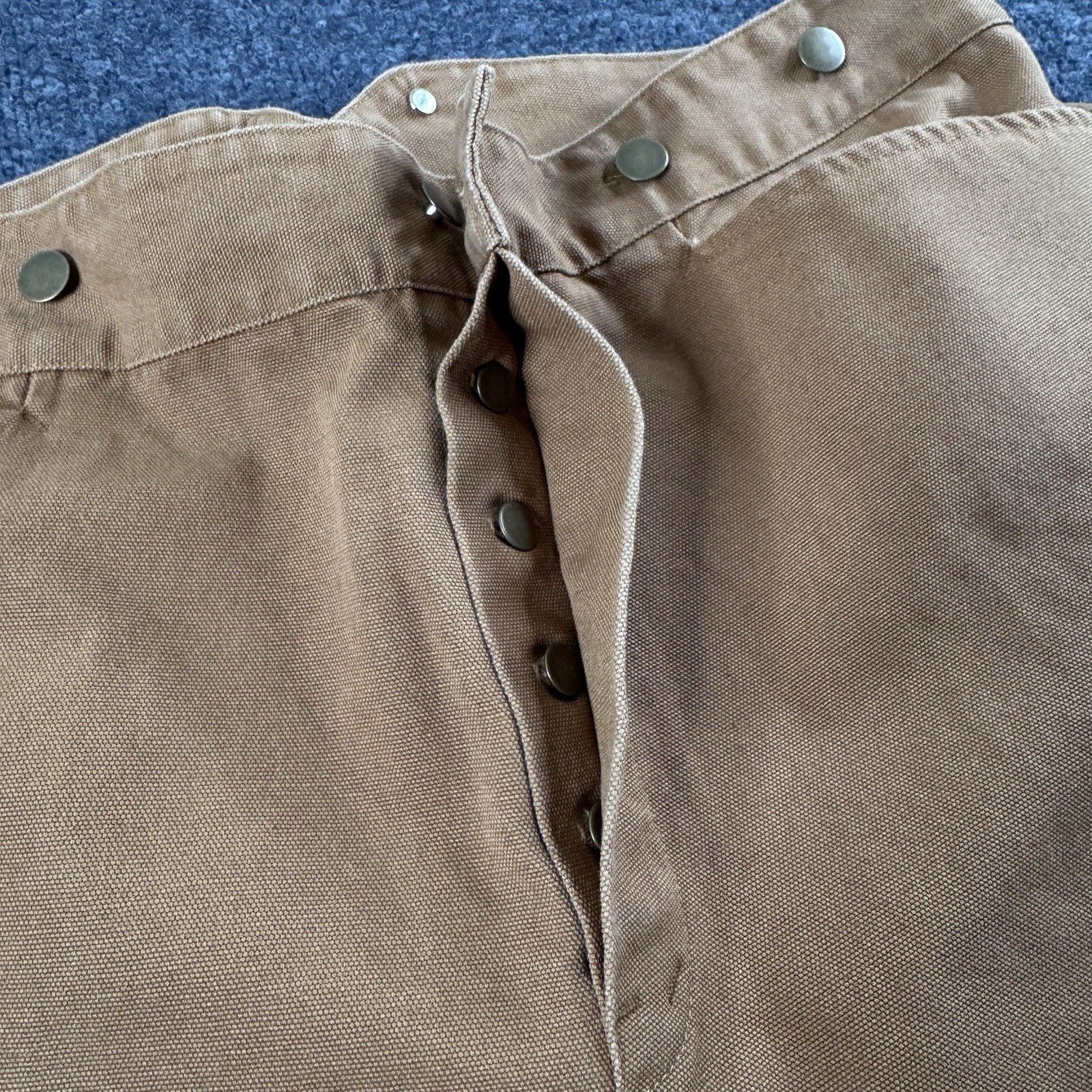 Scully Rangewear Womens 18 Canvas Saddle Seat Equestrian Pants Made USA NWT VTG