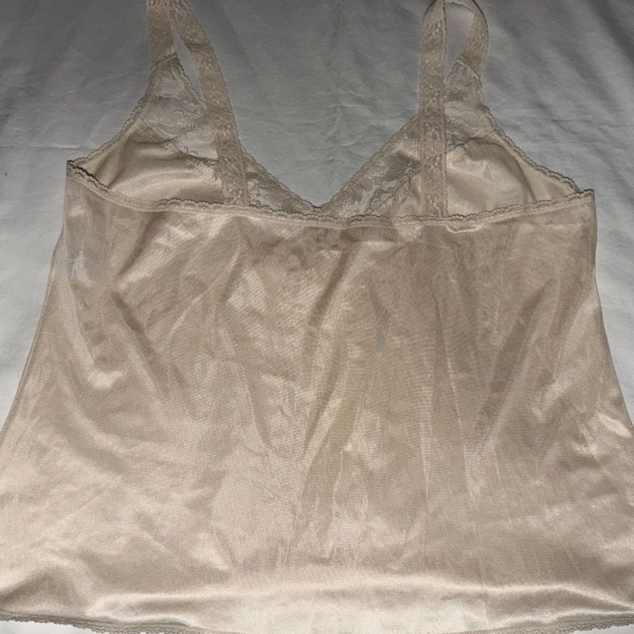 Maidenform Something Special Lace Top Camisoles, Size 40, Lot Of 2, Made in USA
