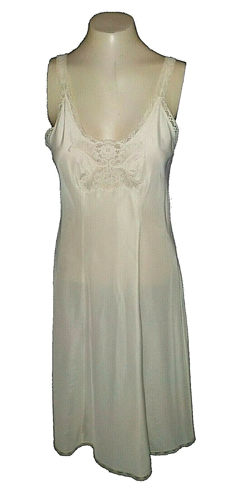 vintage 1960s full Slip Neiman-Marcus Lady Lynne Lace Ivory 36