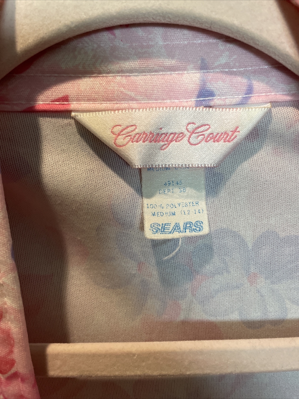 Carriage Court Sears Robe Size Medium 12/14