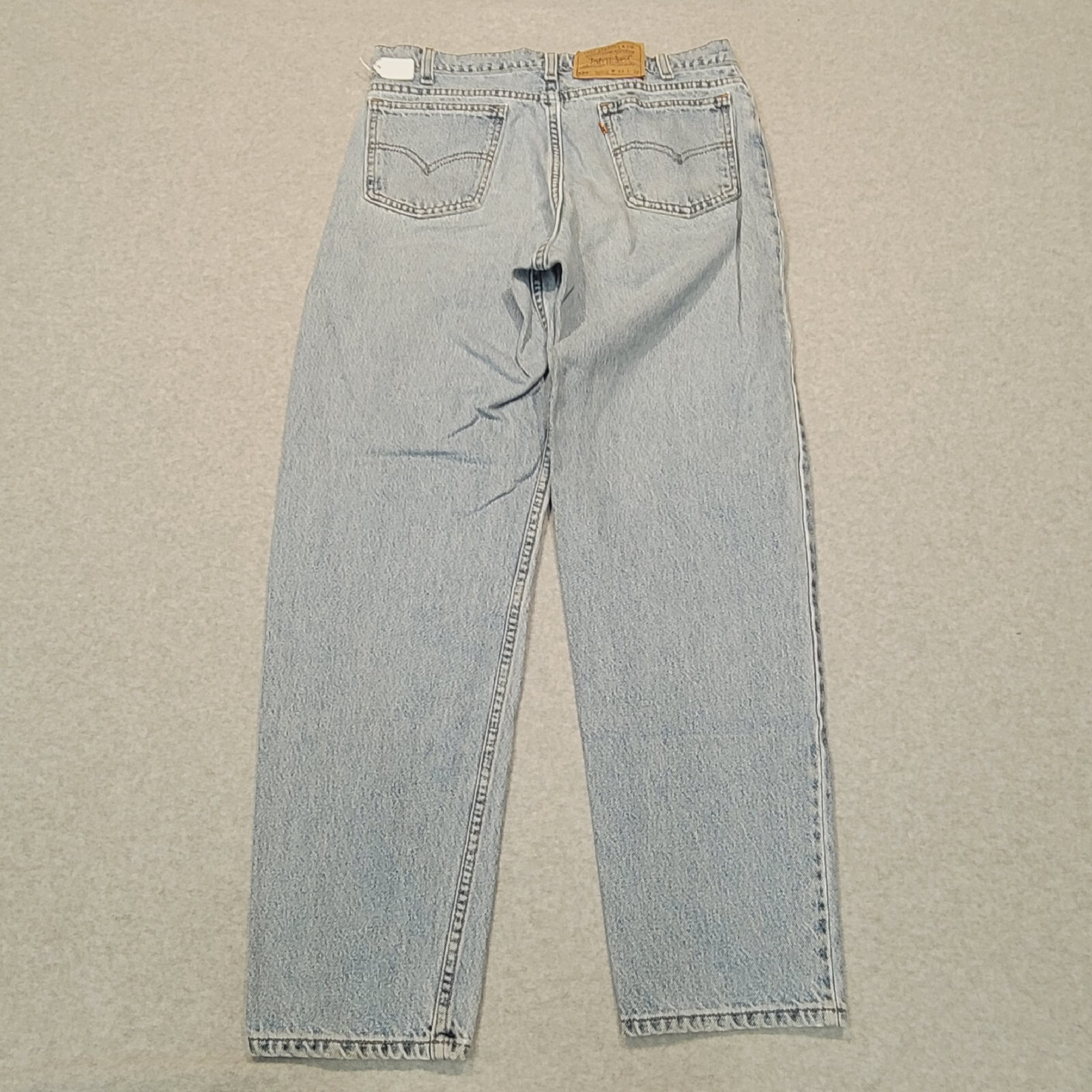 Vintage ‘95 • Levi 550 • Orange Tag • Actual W31 L29 • Relaxed fit, Tapered Leg