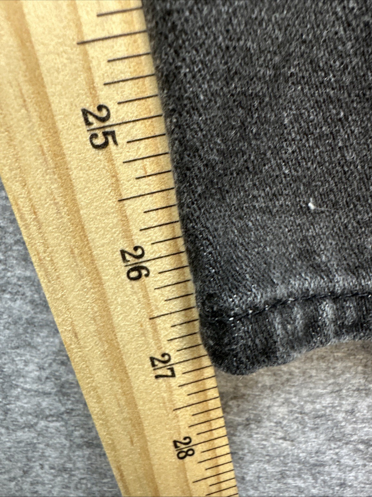 RARE VTG Gitano High Waist 2 Tone Black Gray Denim Jeans Sz 8 Pleated Taper 80&rsquo;s