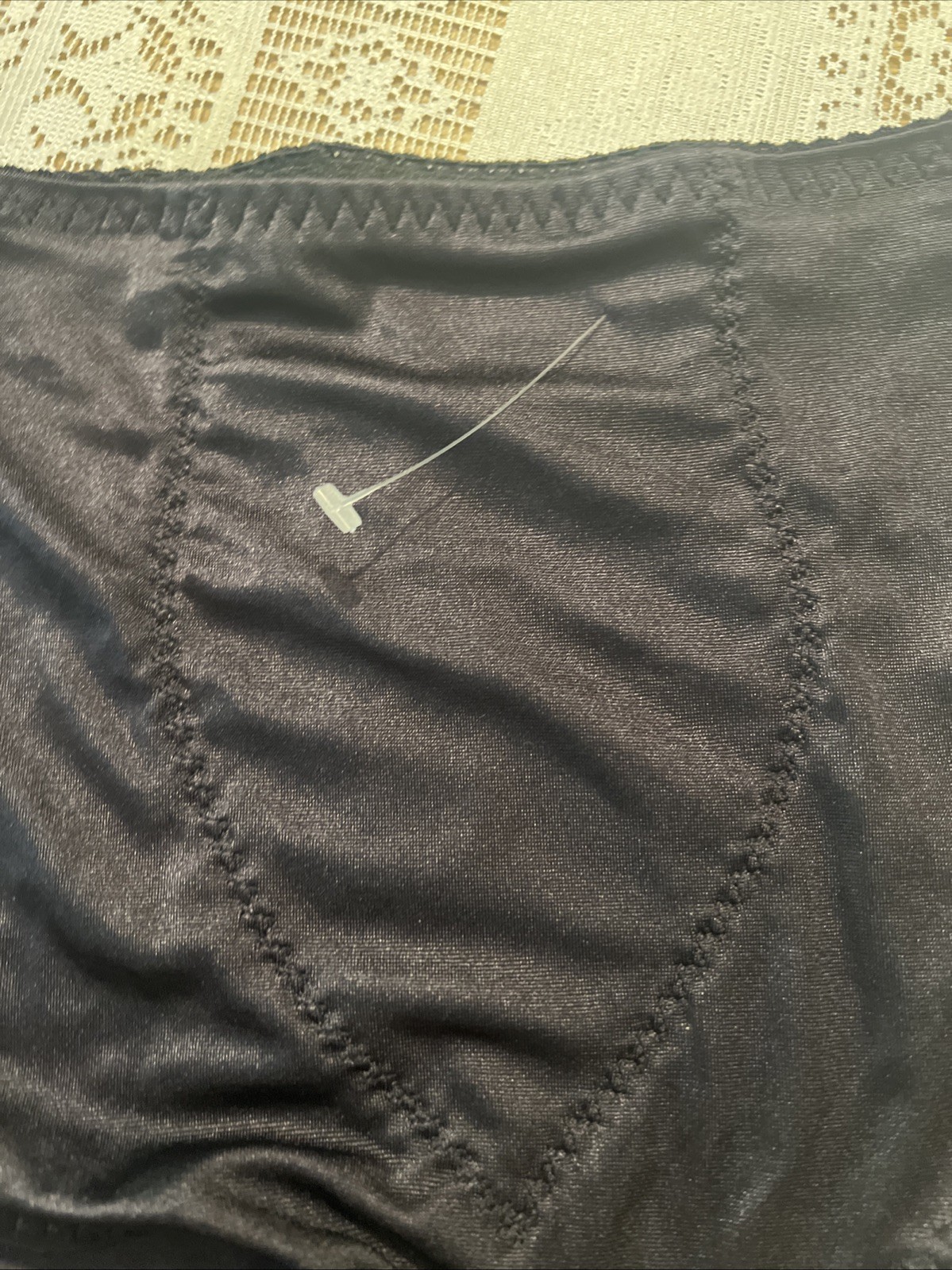 Vtg Cupid Shiny Stretch Satin Shaping M 6 Shaper Girdle Panties #2506 set of 2