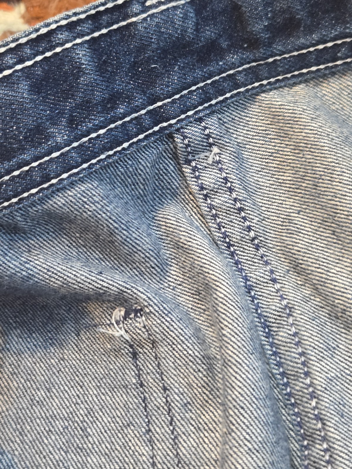 Vintage Pizzazz New York Paris Jeans High Waist Sz 16 60s 70s