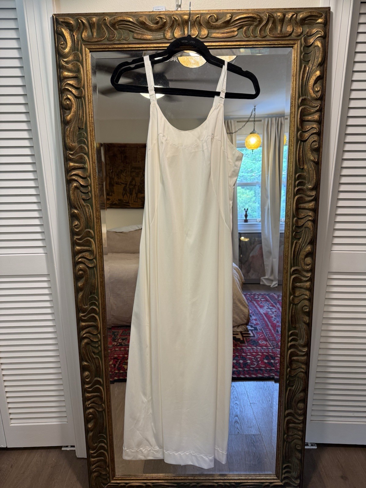 1970’s Movie Star Inc. White Full Maxi Nightgown