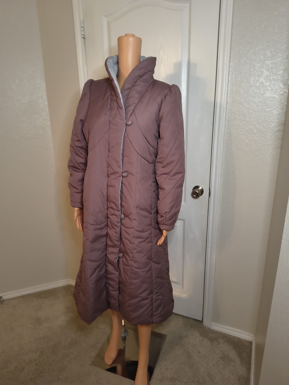 Vintage Puffer Grandmacore Cabincore Cottagecore Appr Large Women&rsquo;s Coat -DP31
