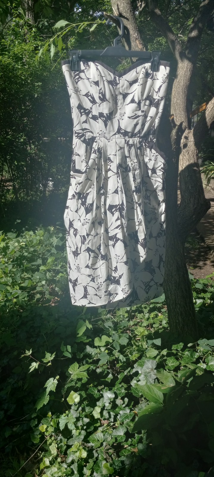 Vintage Victor Costa for Saks Fifth Avenue Strapless Dress. Sz. 6 Exquisite