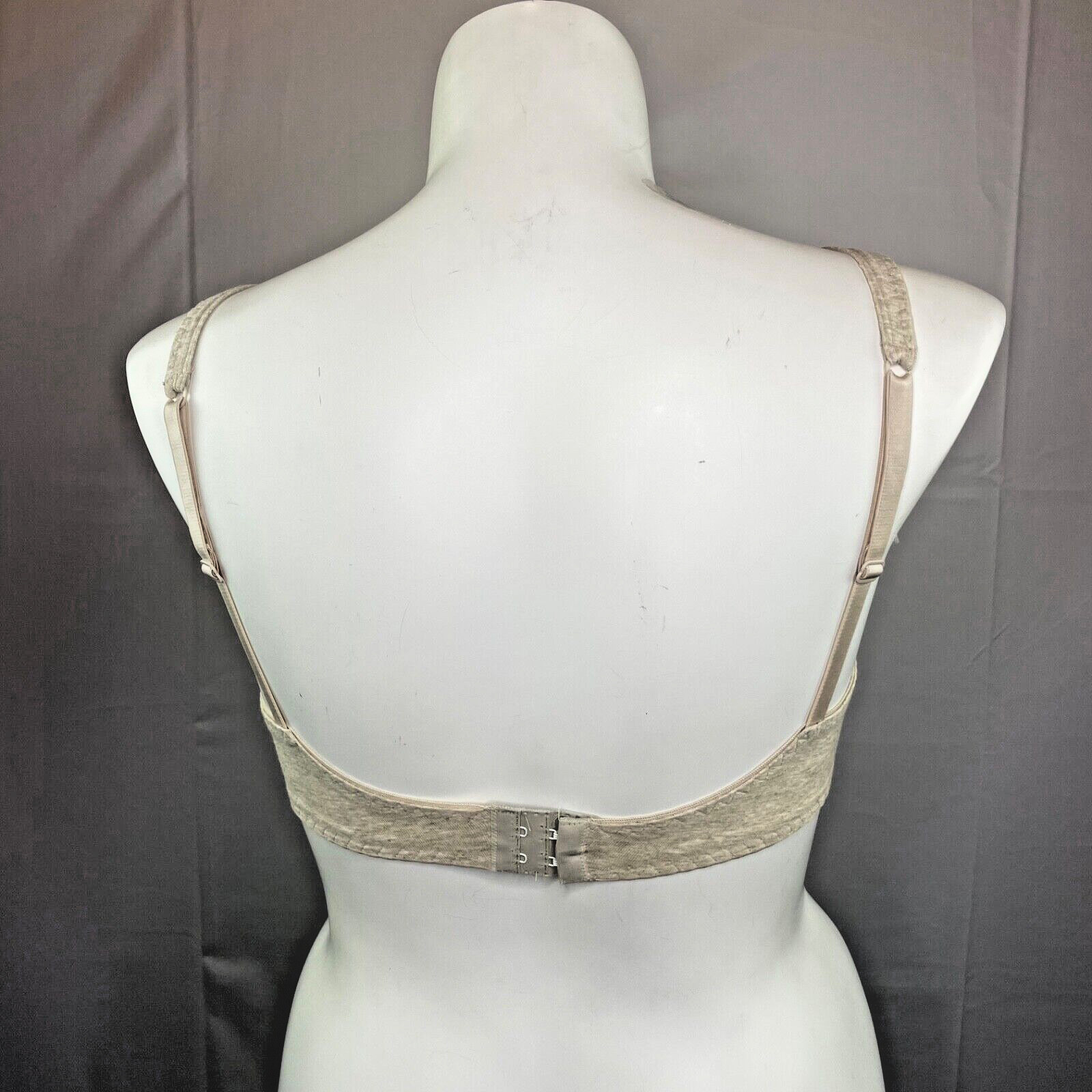 Maidenform 7849 Cotton Seduction Underwire Full Coverage Bra 36D Union made USA