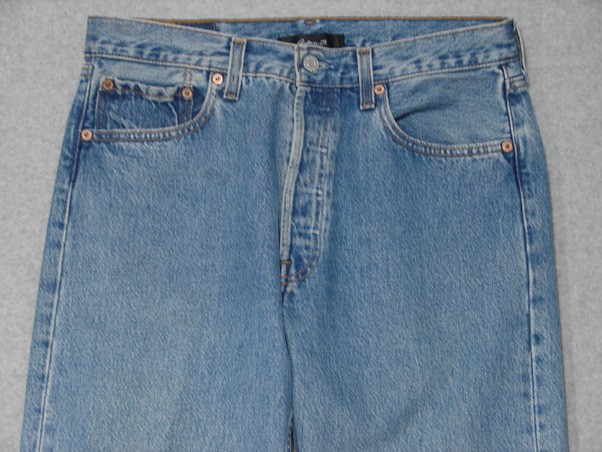 SC01418 1998 **ARDEN B.** MODIFIED LEVI&rsquo;S 501 STRAIGHT LEG WOMENS JEANS 31×29