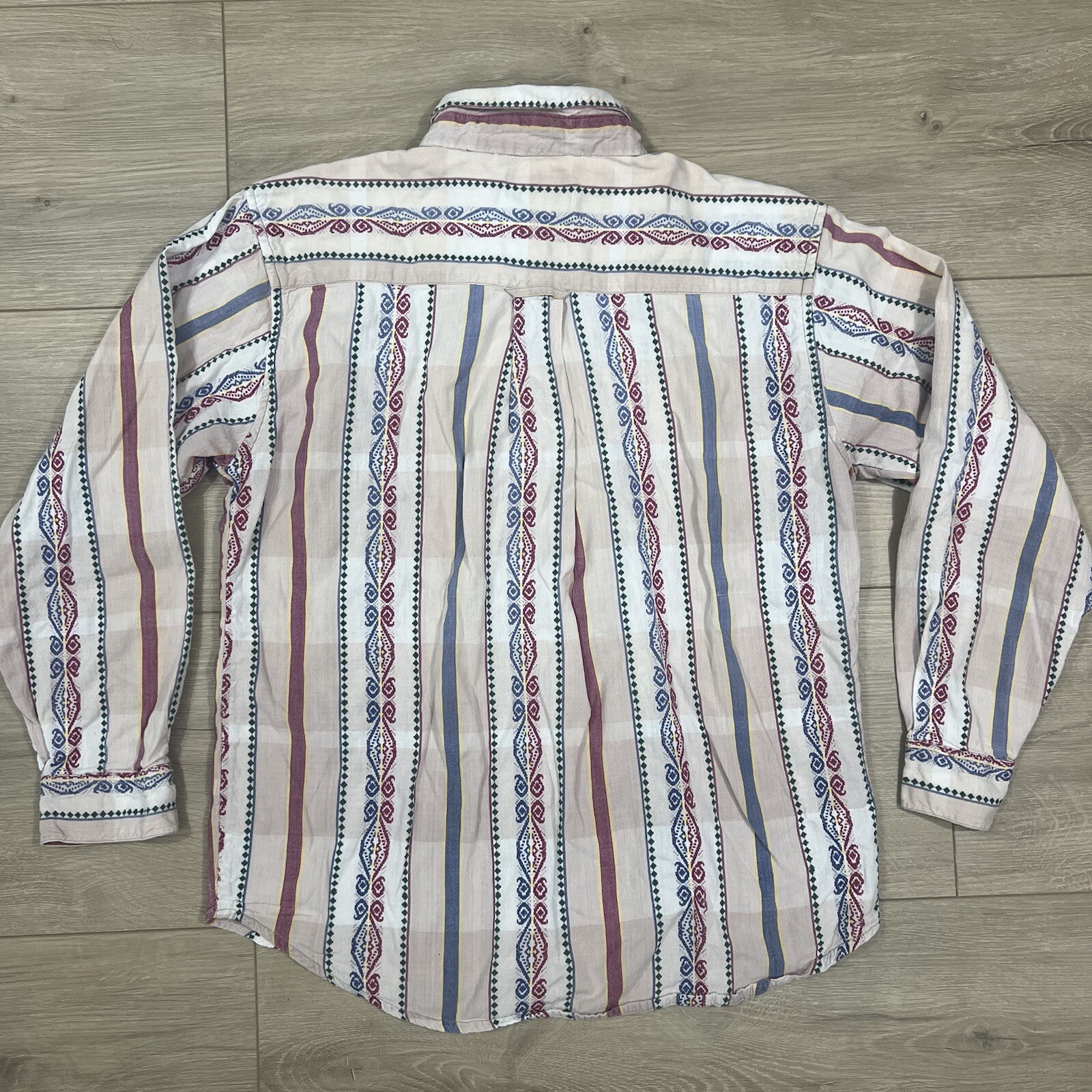 Vintage 80s Brushpopper Western Button Down Shirt P.N.A. Casuals