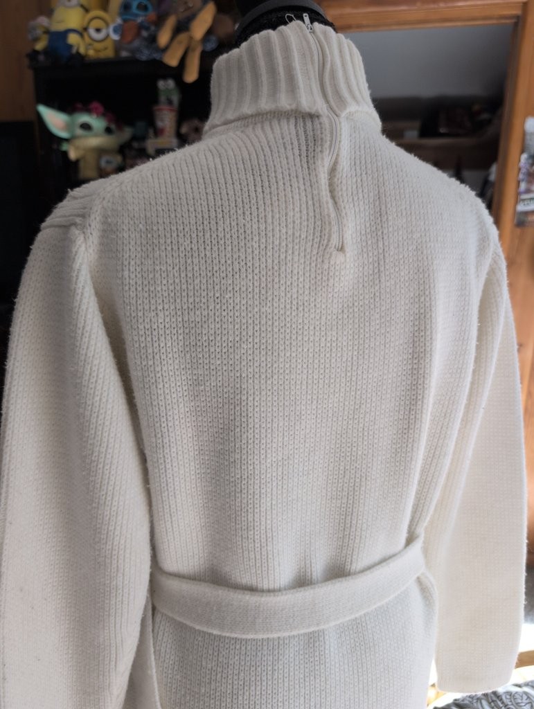 Vintage Sears Full Fashioned Acrylic Belted Sweater