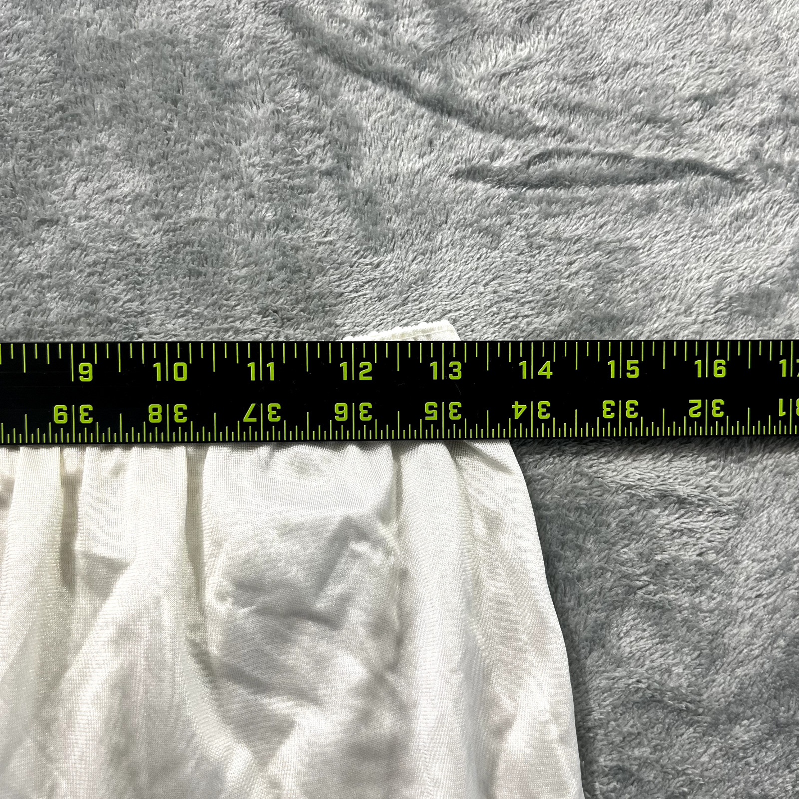 Half Slip Ivory Silky Modesty Lingerie Wide Trim 25in Length 26in Waist