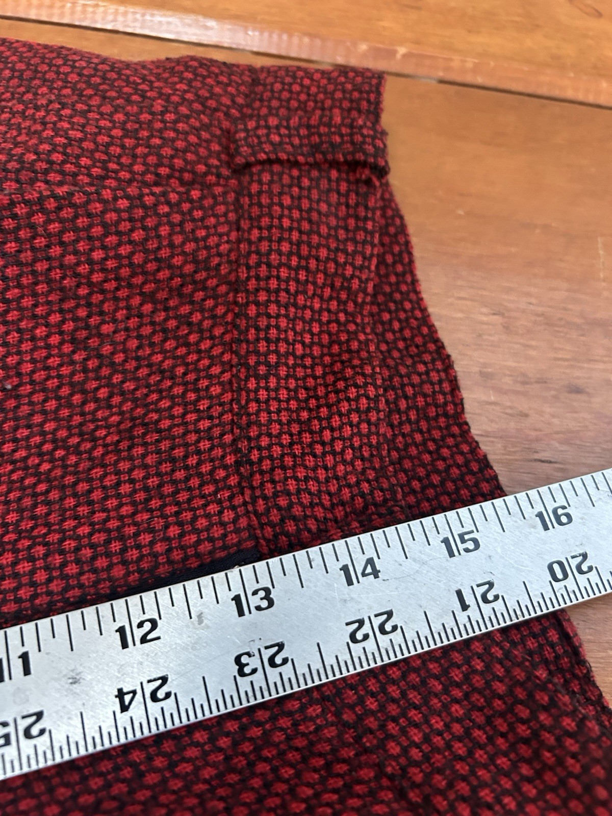 Vintage Wool Pants Suit Blended Wool Red Blazer Pleats Trousers Size 6 1990s Y2k