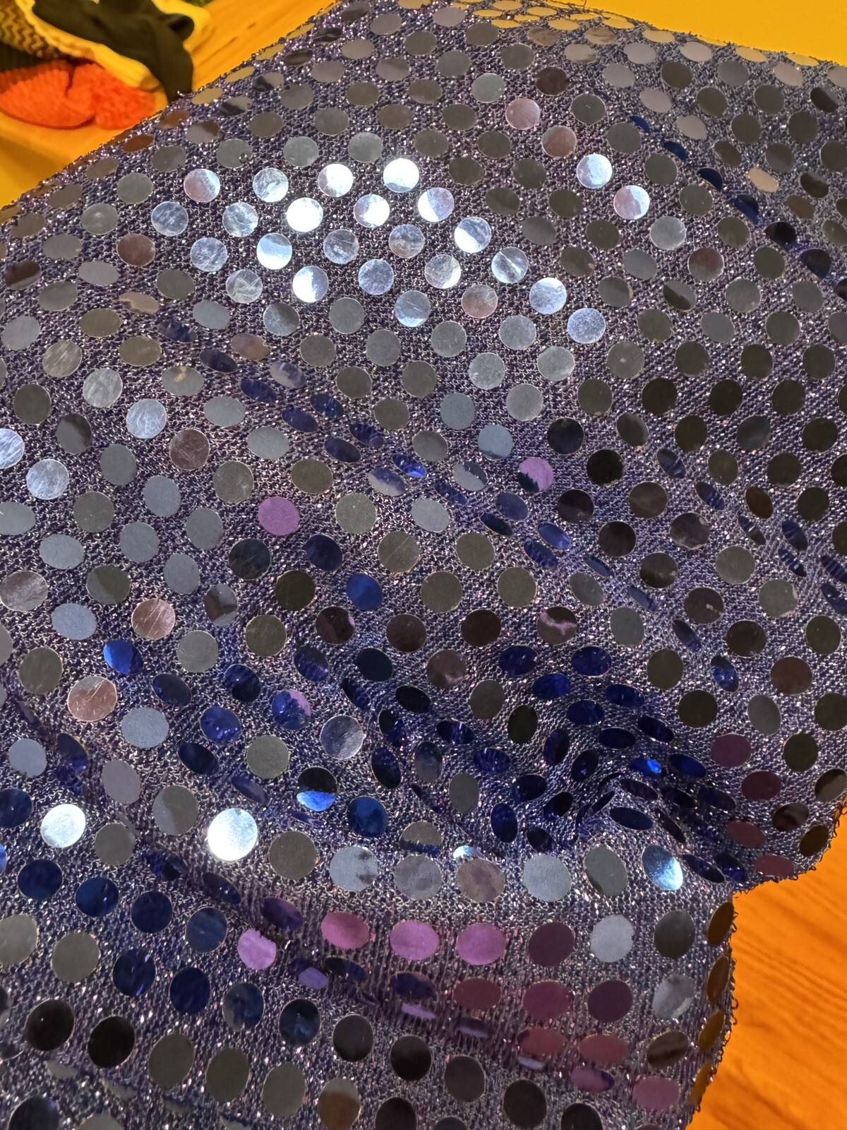 1990&rsquo;s LA Glow Blue Metallic Blingy Sequined Zipper Dress Gown Juniors 9/10