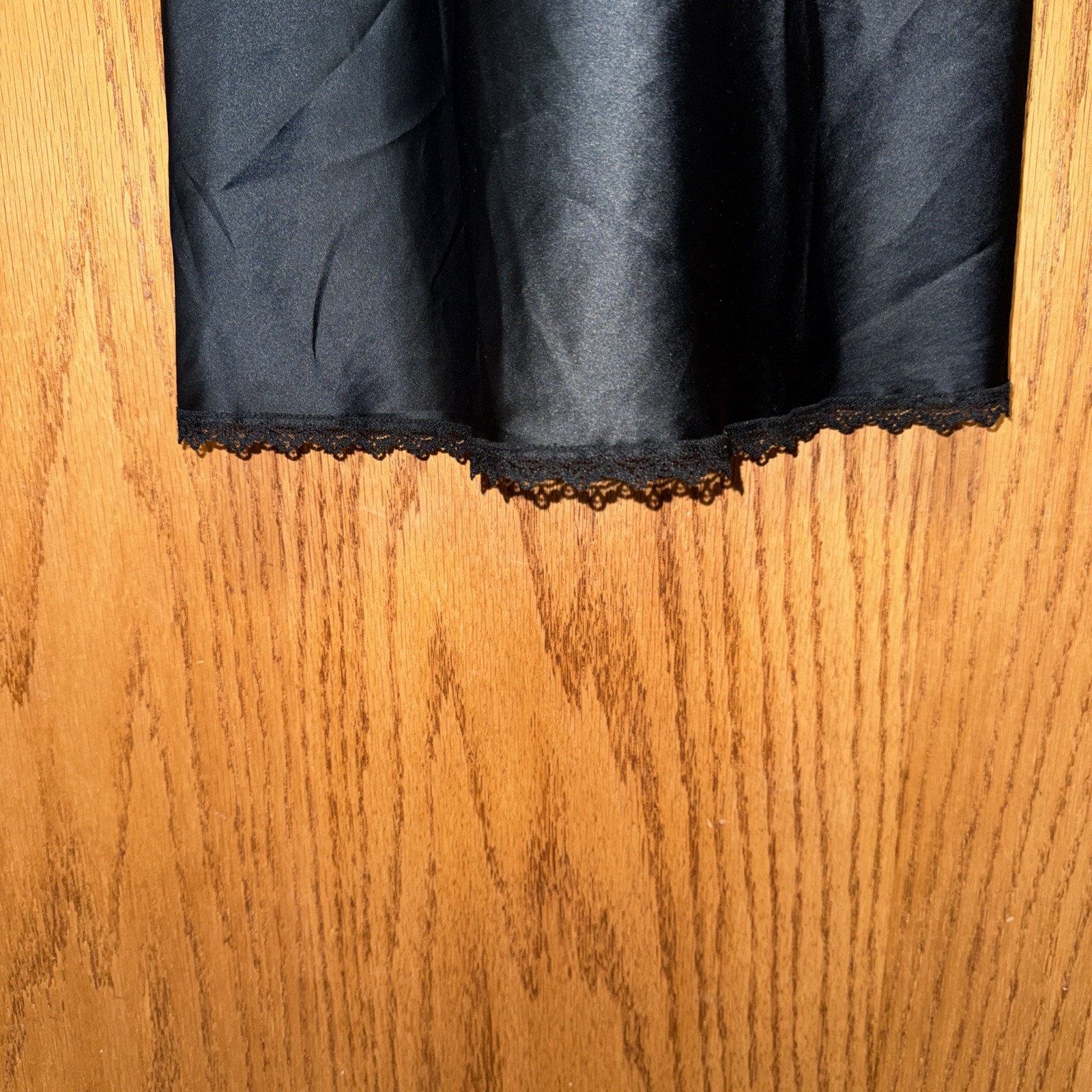 Vintage 1980s Maidenform « Something Special » Black Full Slip Size 32 USA Union