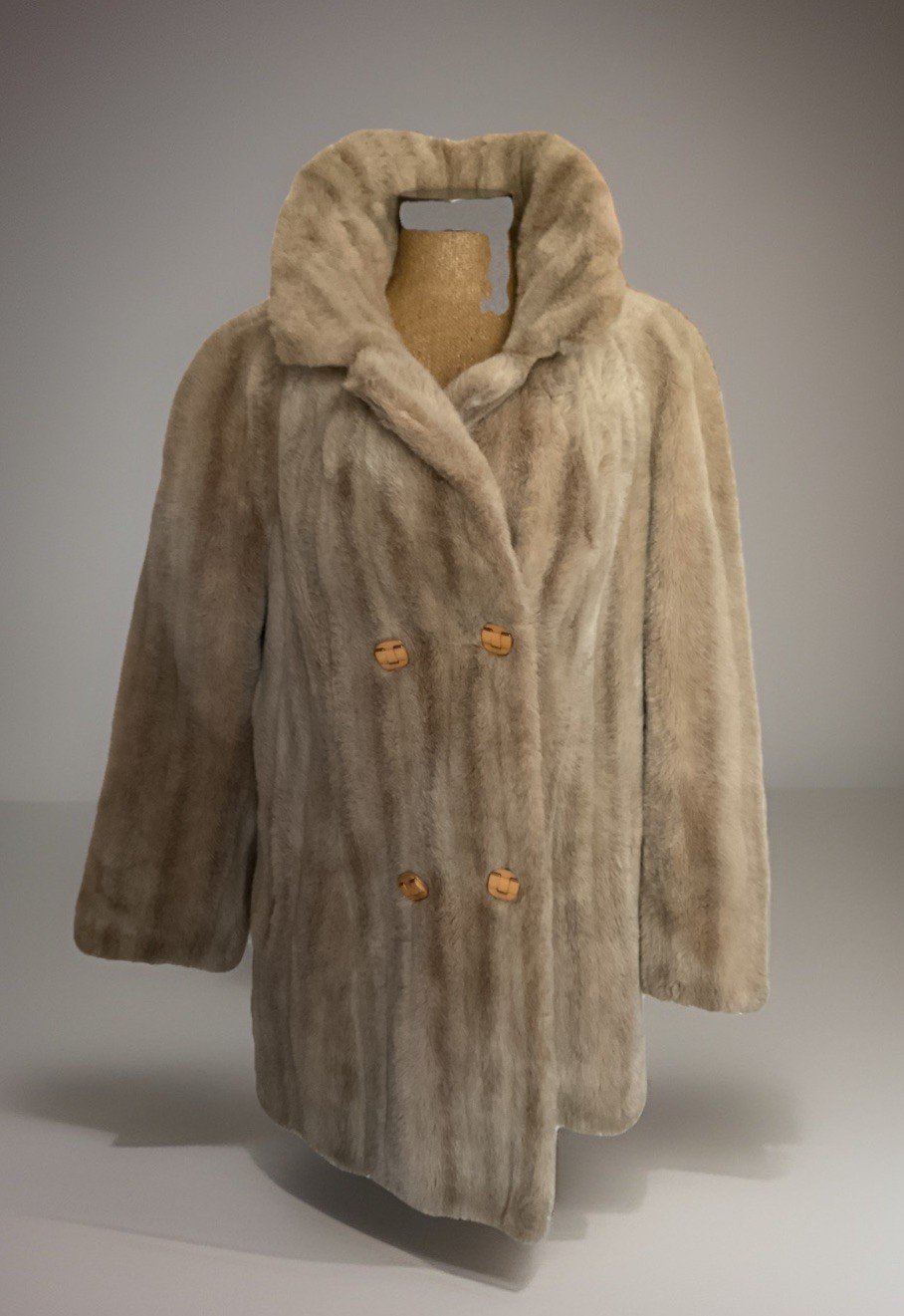 Vintage 70s London Leathers by Lilli Ann Coat Faux Fur w/Suede Trim Women&rsquo;s Med