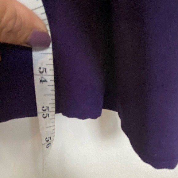 Papell Boutique Evening Vintage 90s Formal Dress Size 6P Purple Feminine Elegant