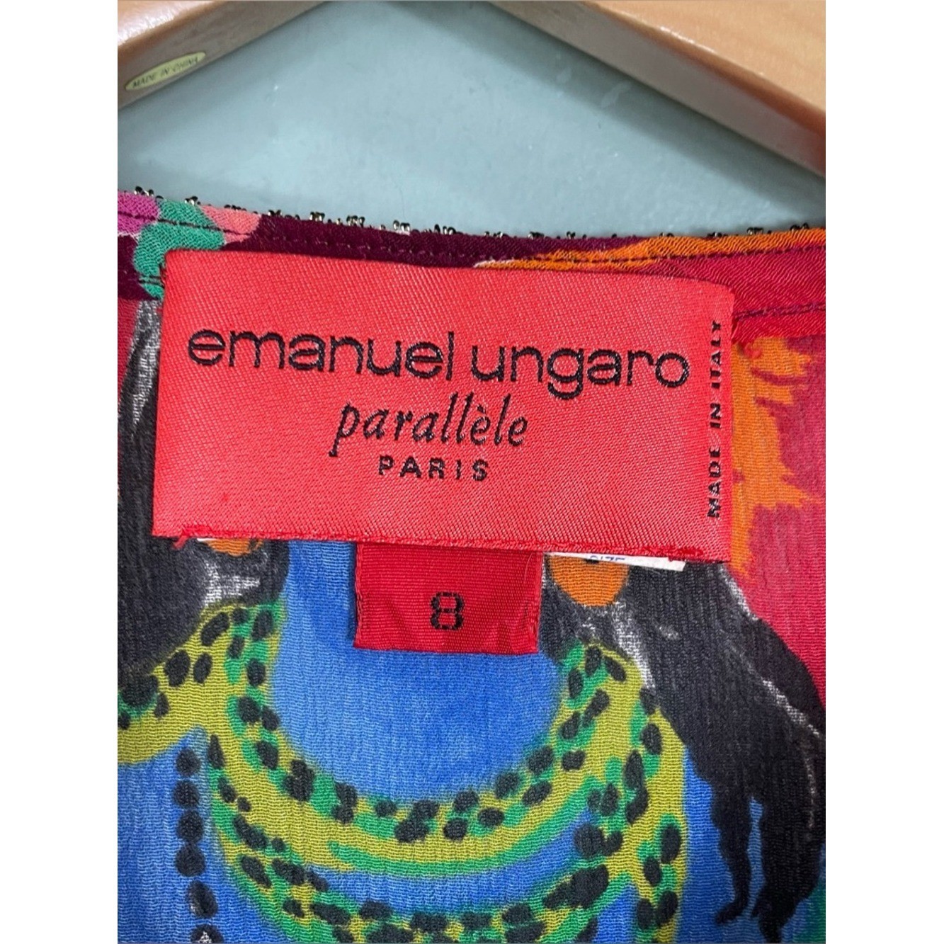 Vintage Emanuel Ungaro Parallele Paris Gauzy Goddess Pants Vest Set Two Piece