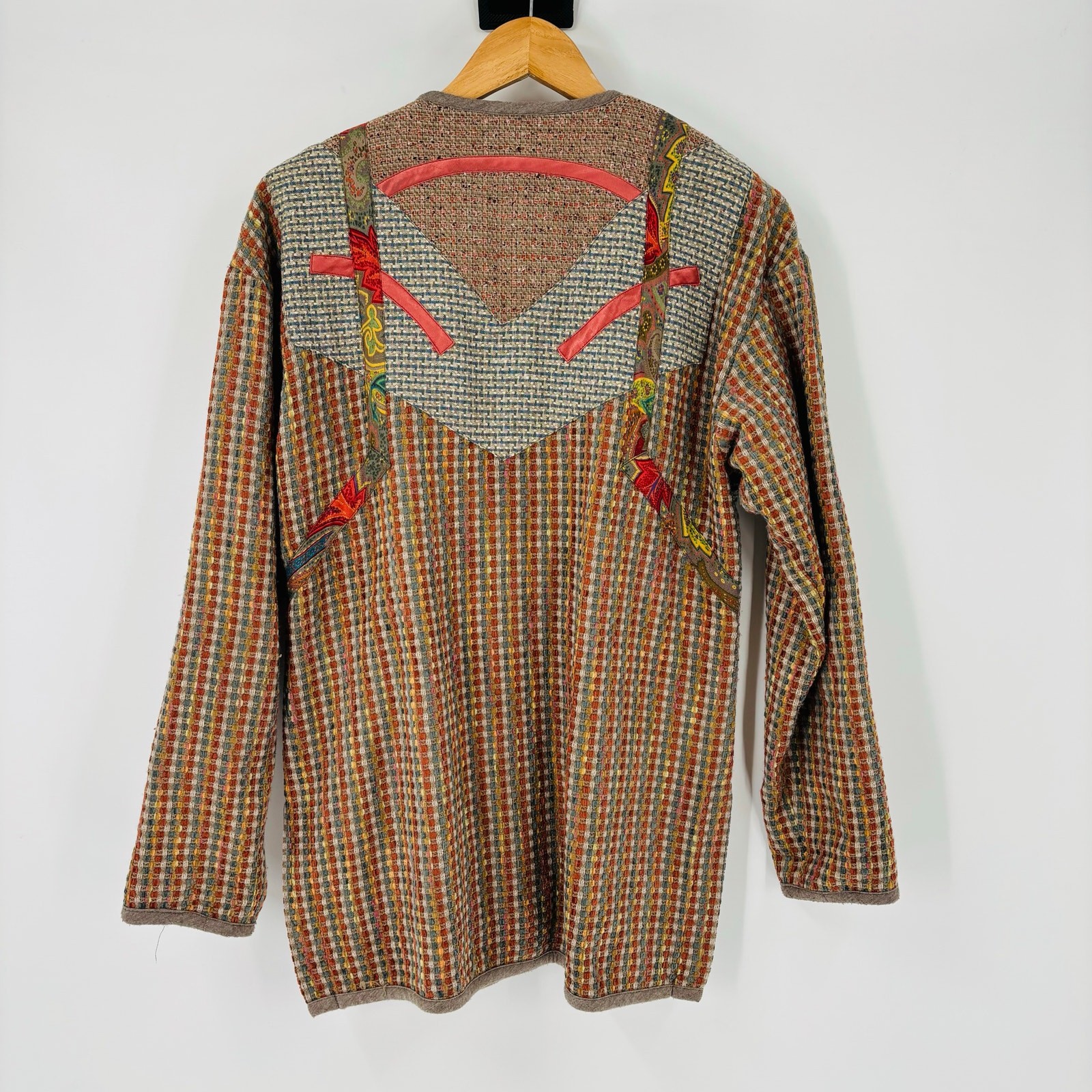 Canvas Backs Lutton & Horsfield Sweater Size Medium Womens Vintage Tweed Wool