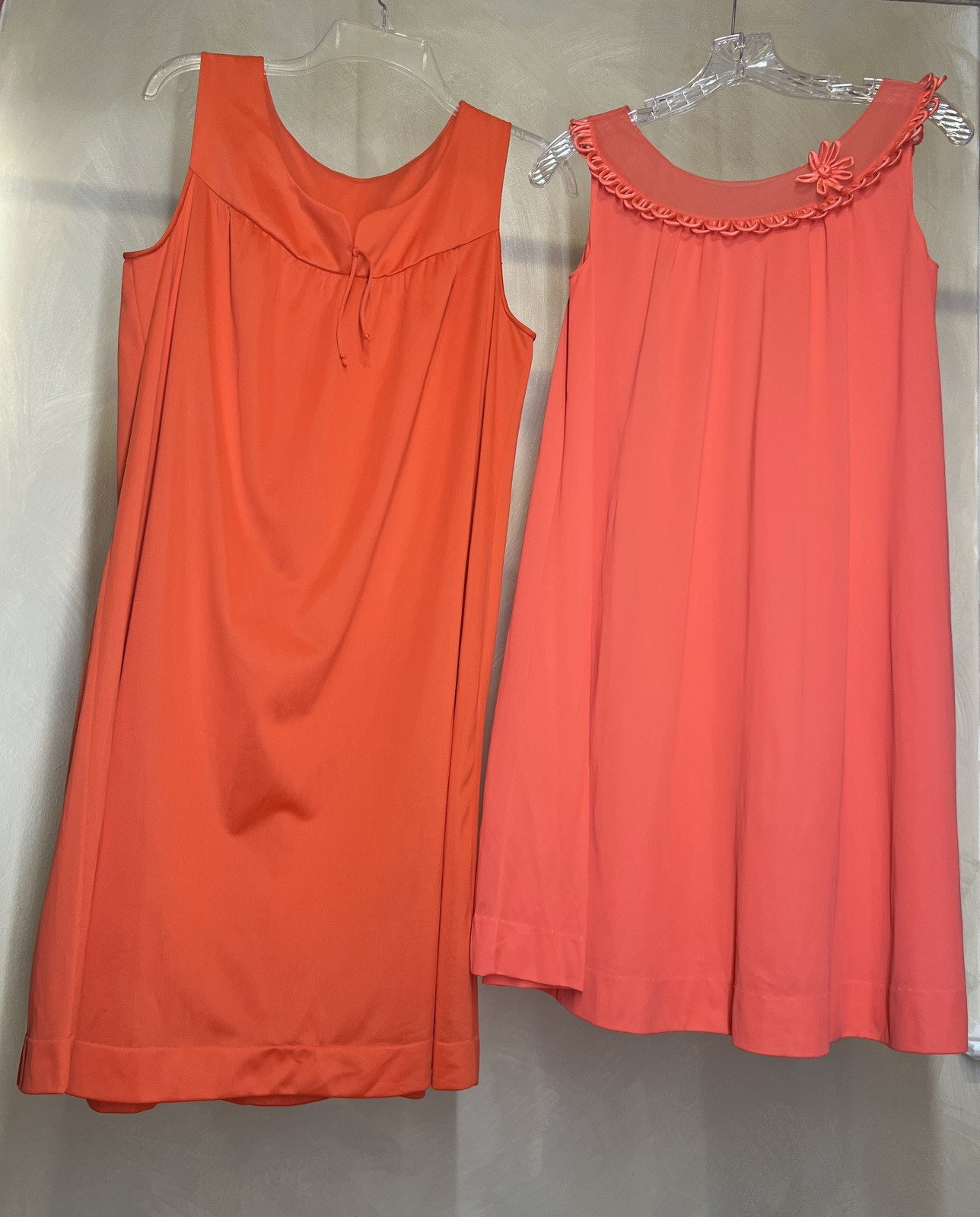 Vintage Women’s Sleeveless Short Intimate Babydoll Sleepwear Nightgowns|Size:S/M