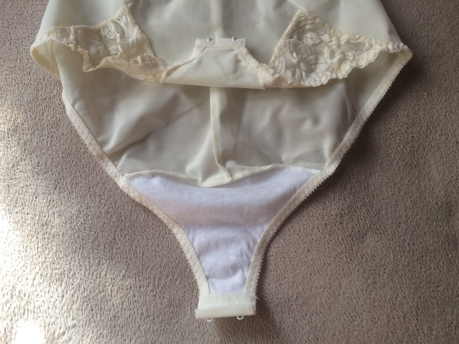 Vintage 38C Cami Ivory Special Request by Glamorise All in 1 Shaper # 1137