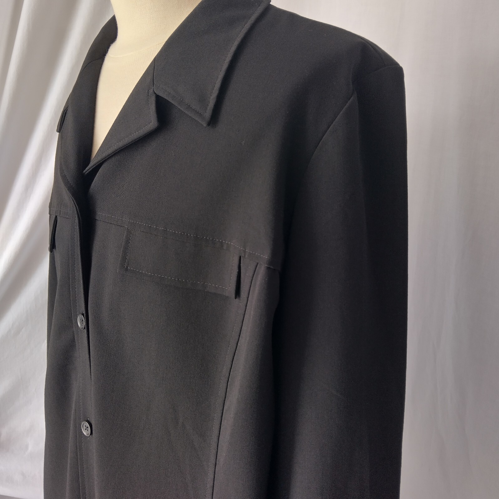 Vintage Worthington Work Stretch Separates Women&rsquo;s Jacket Black NO SIZE TAG