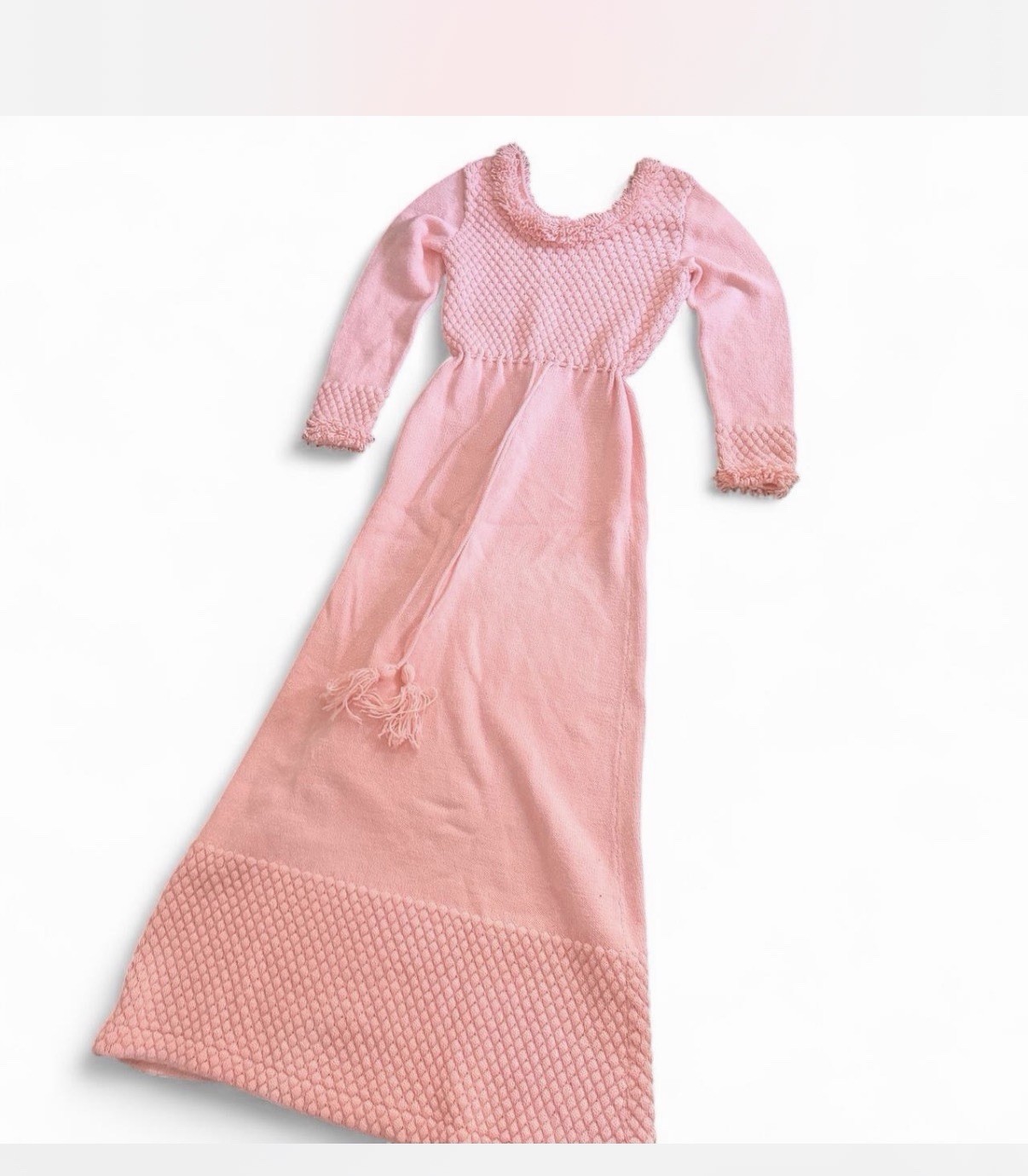 1960s knit dress