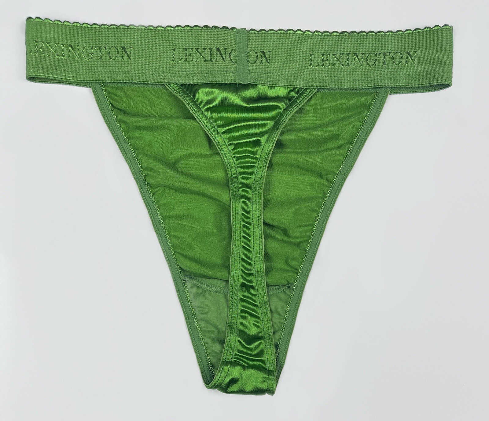 Second Skin Satin Rio Thong · Green · XL/8