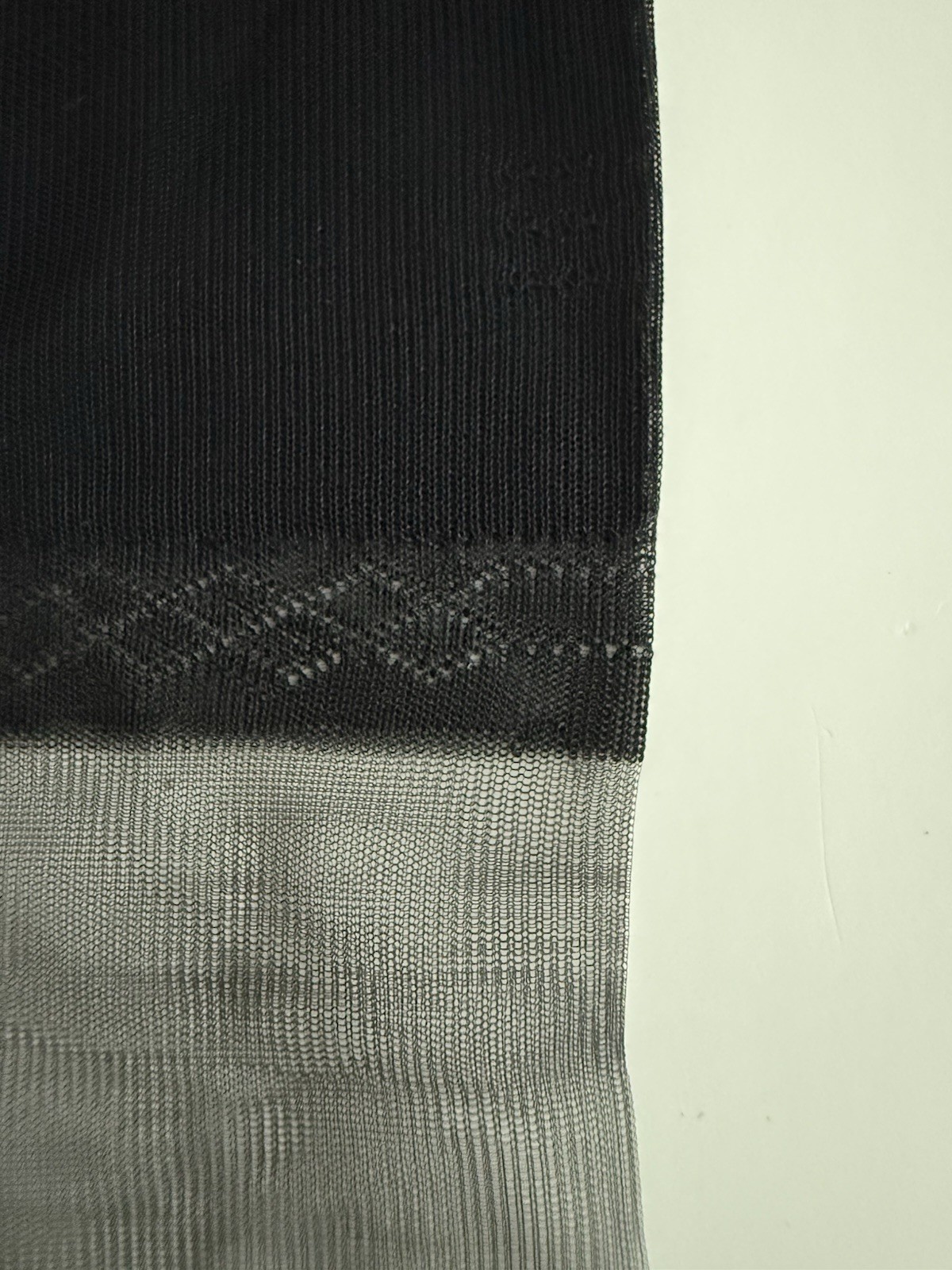 Vintage Suzanne Seamless Flat Knit Reinforced H+Toe Stockings 2 Pairs 15 Denier