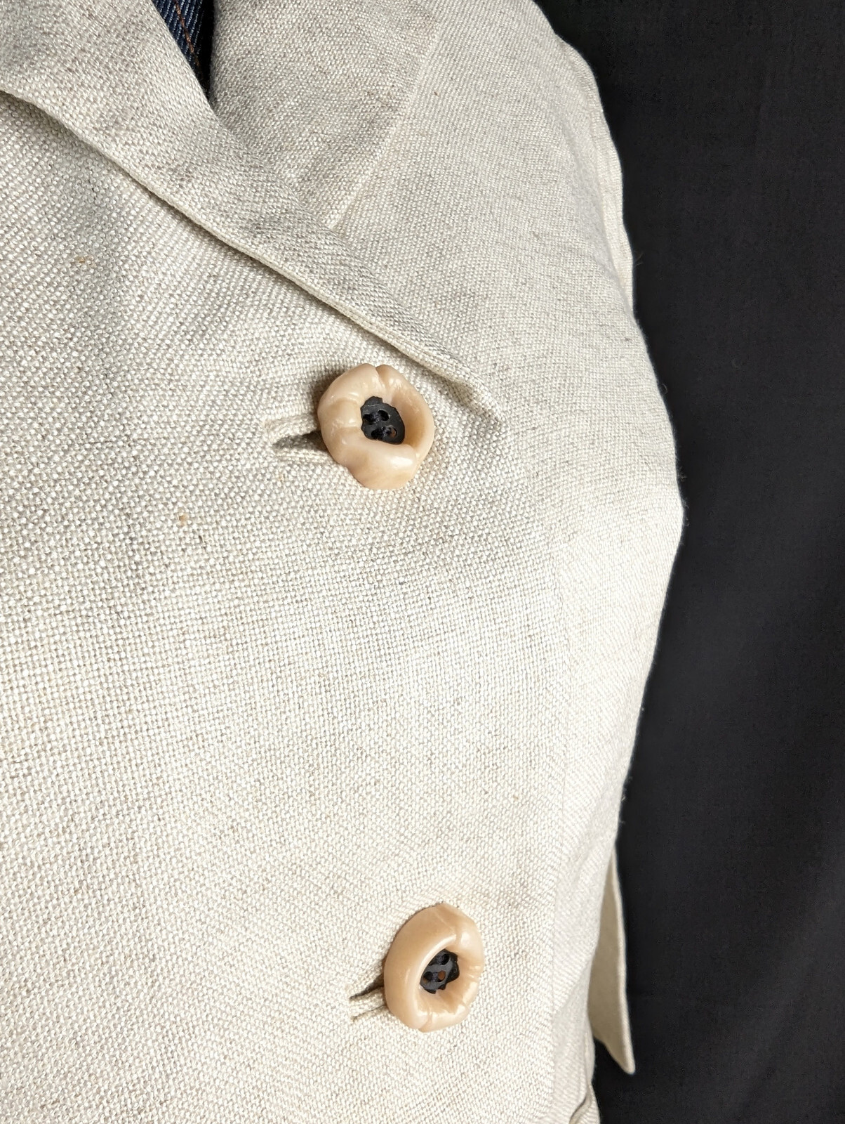 Vintage 1960s Womens Dress Skirt Suit Set Size 4 Fitted Jacket Blazer Ivory