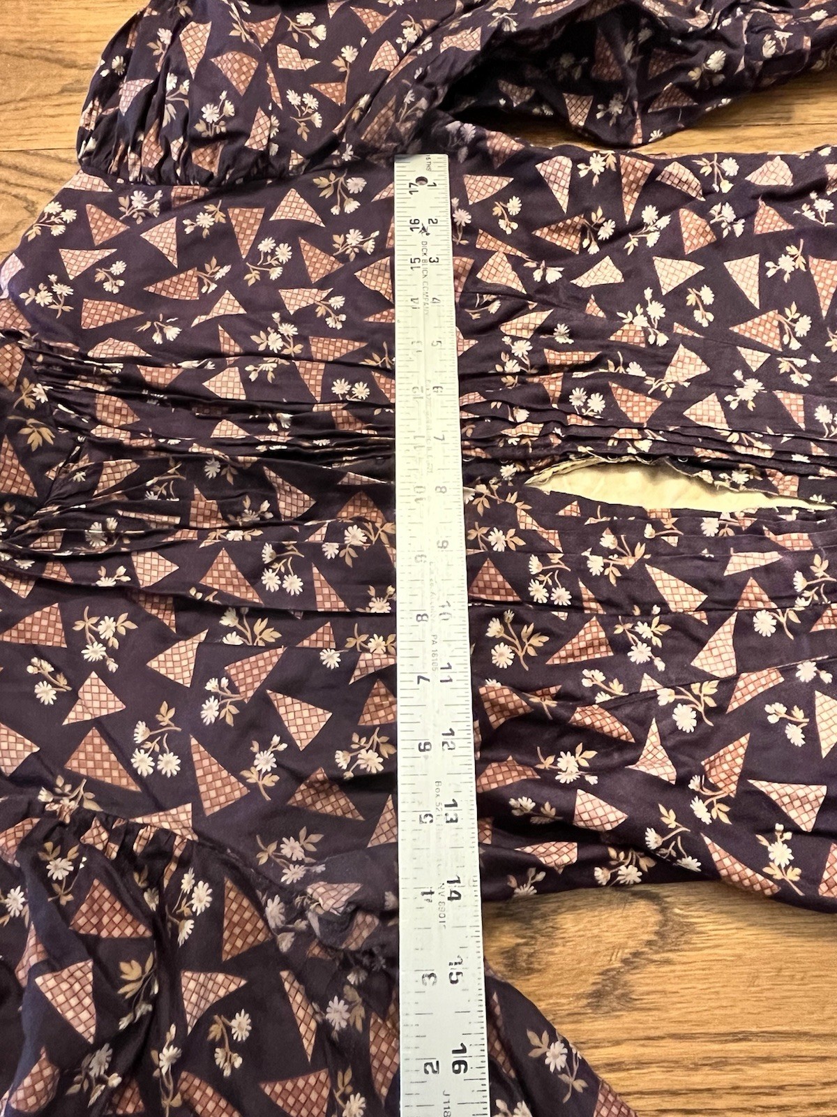 2489🌟Antique RARE 1800s French Harem Pants Boned Top Silk Sash Purple Taupe Dis