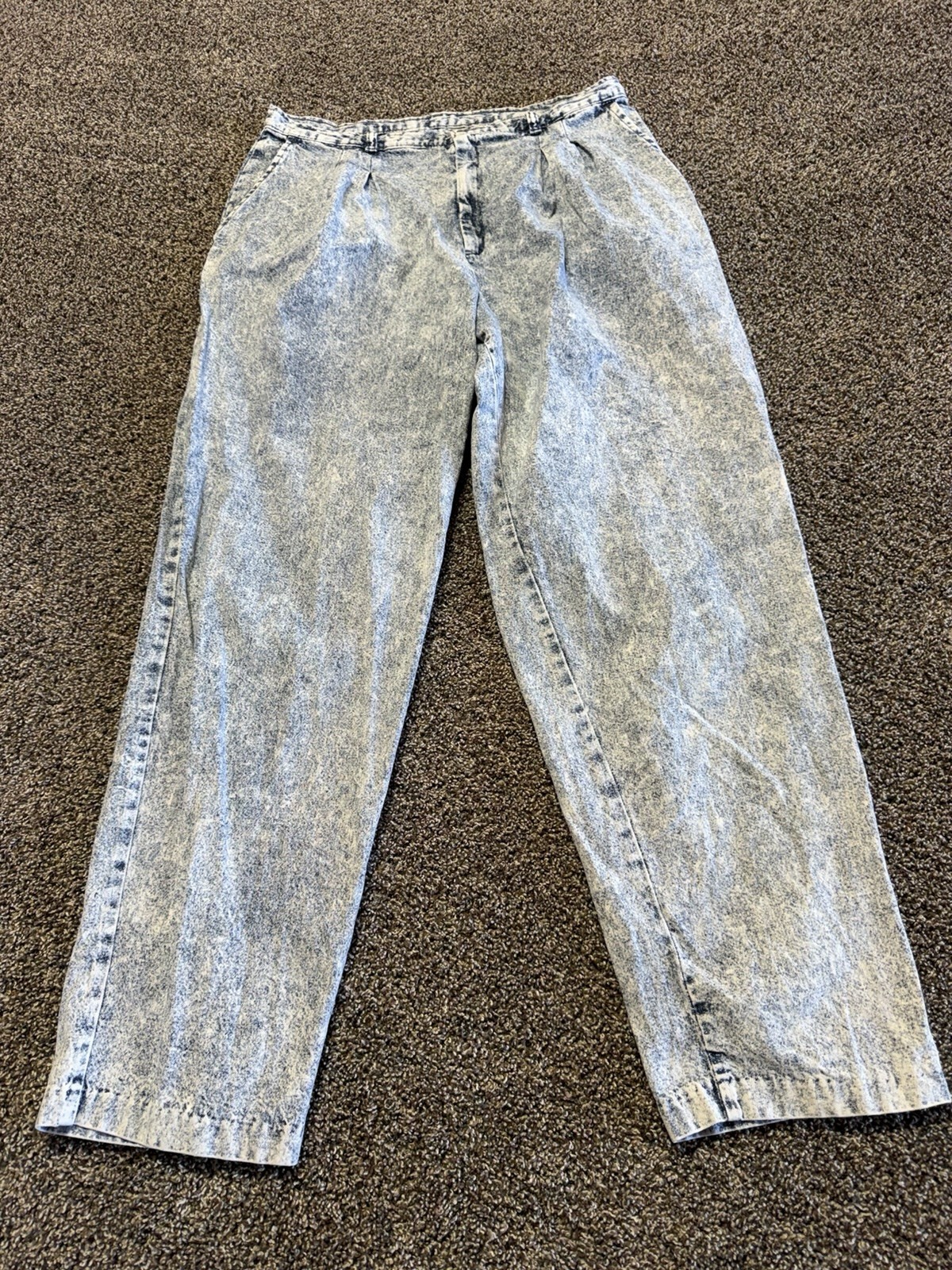 VTG Levi&rsquo;s Sportswear Mom Jeans Women Size 18 Acid Wash High Straight USA 34X30