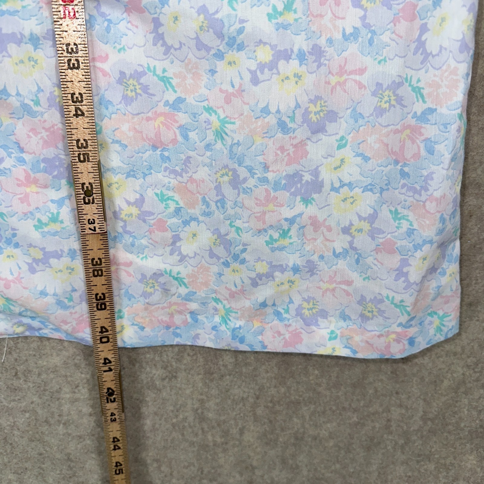 VTG Lounge Around Womens LG Snap Buttons Pink Floral Made In USA Floral