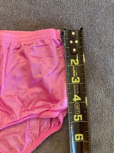 Vintage (Retired) Vanity Fair 100% Nylon UNISEX Hipster Panties, Size: 7, NWT