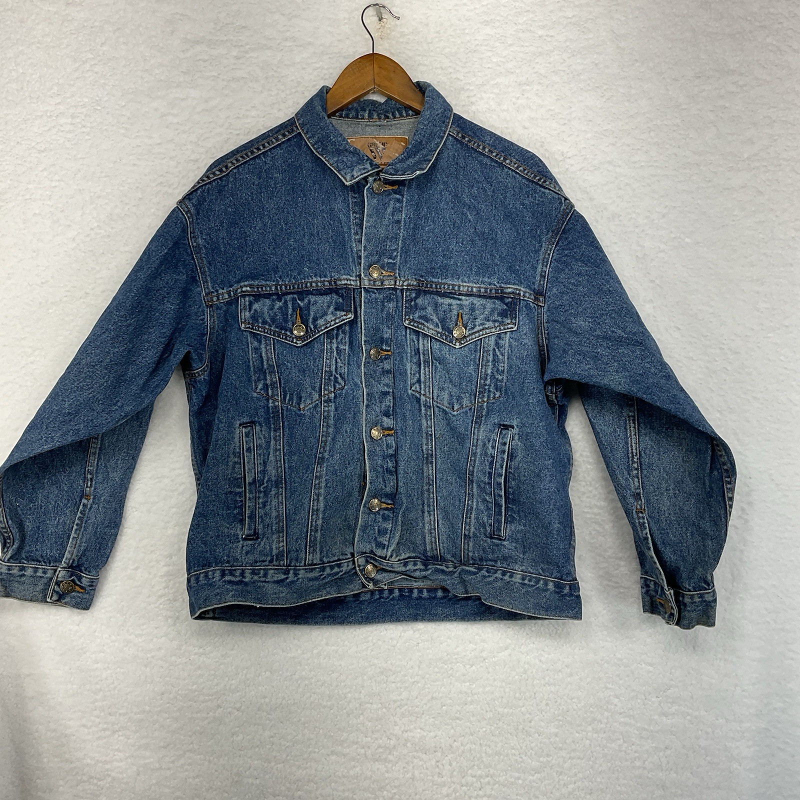 Vintage The Nashville Network Blue Denim Embroidered Jacket Women’s L/XL