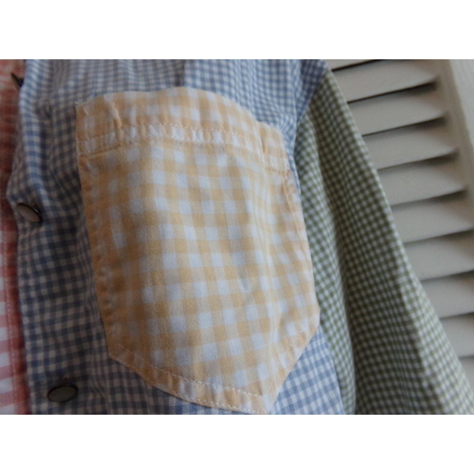 Vintage 70s Lizwear multi pattern blouse M See description Oversized