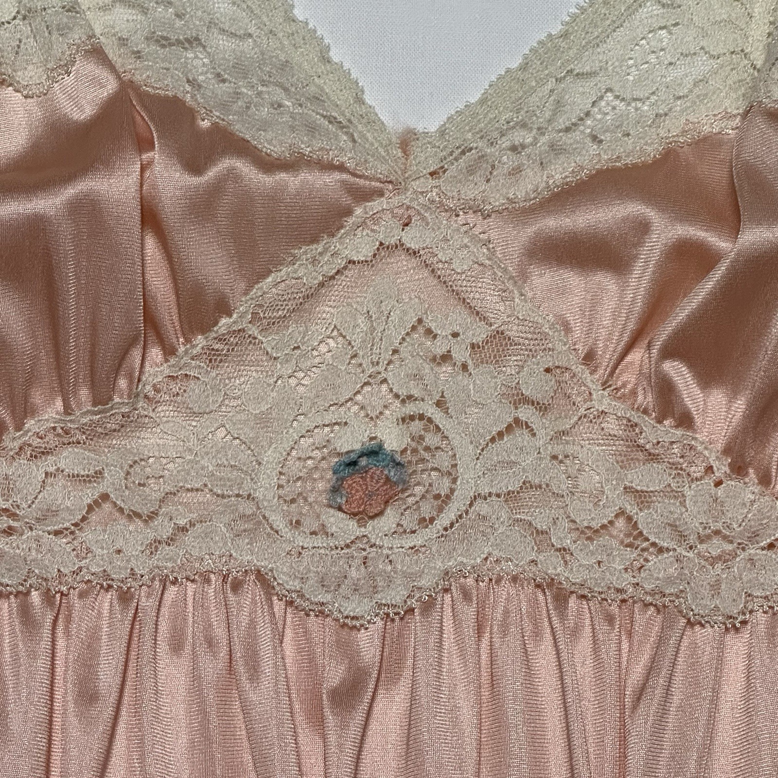 Vintage Vassarette Peach Nightgown
