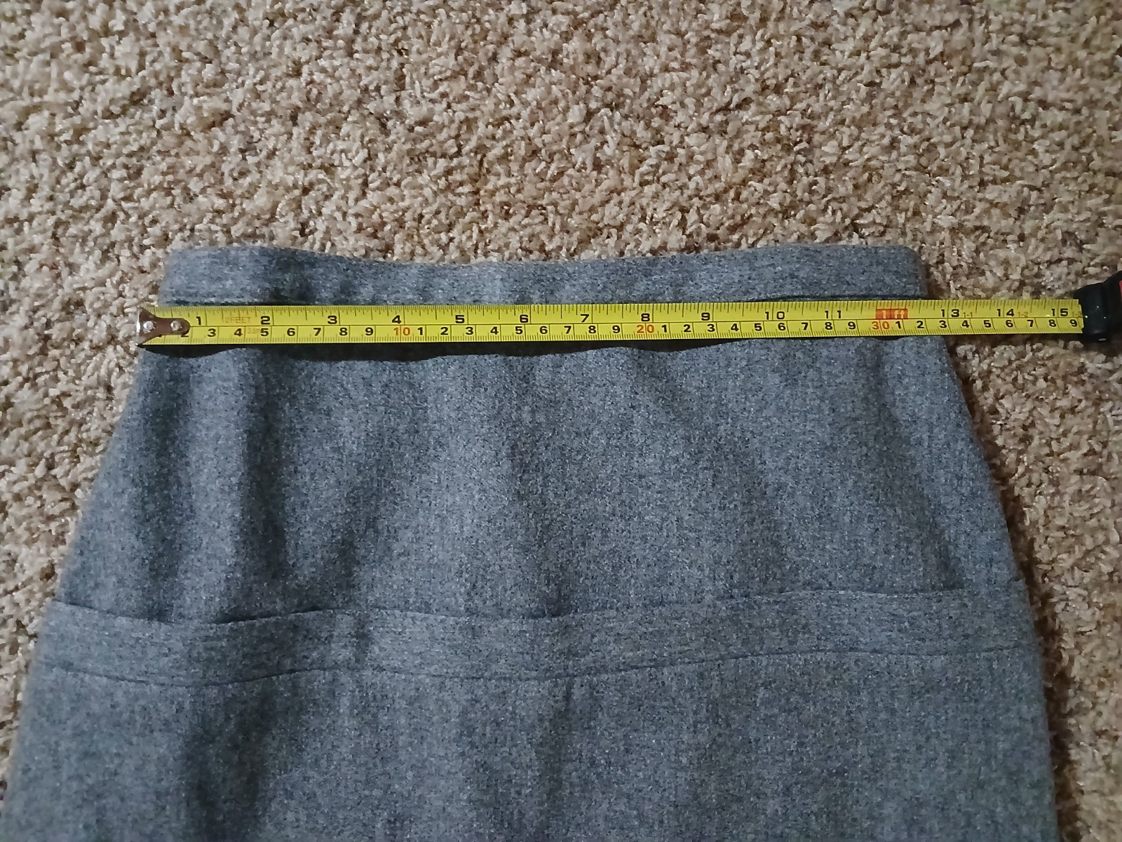 Bobbie Brooks Vintage Grey Kids 13/14 Adult 2XS Wool Perfect for School Uniform