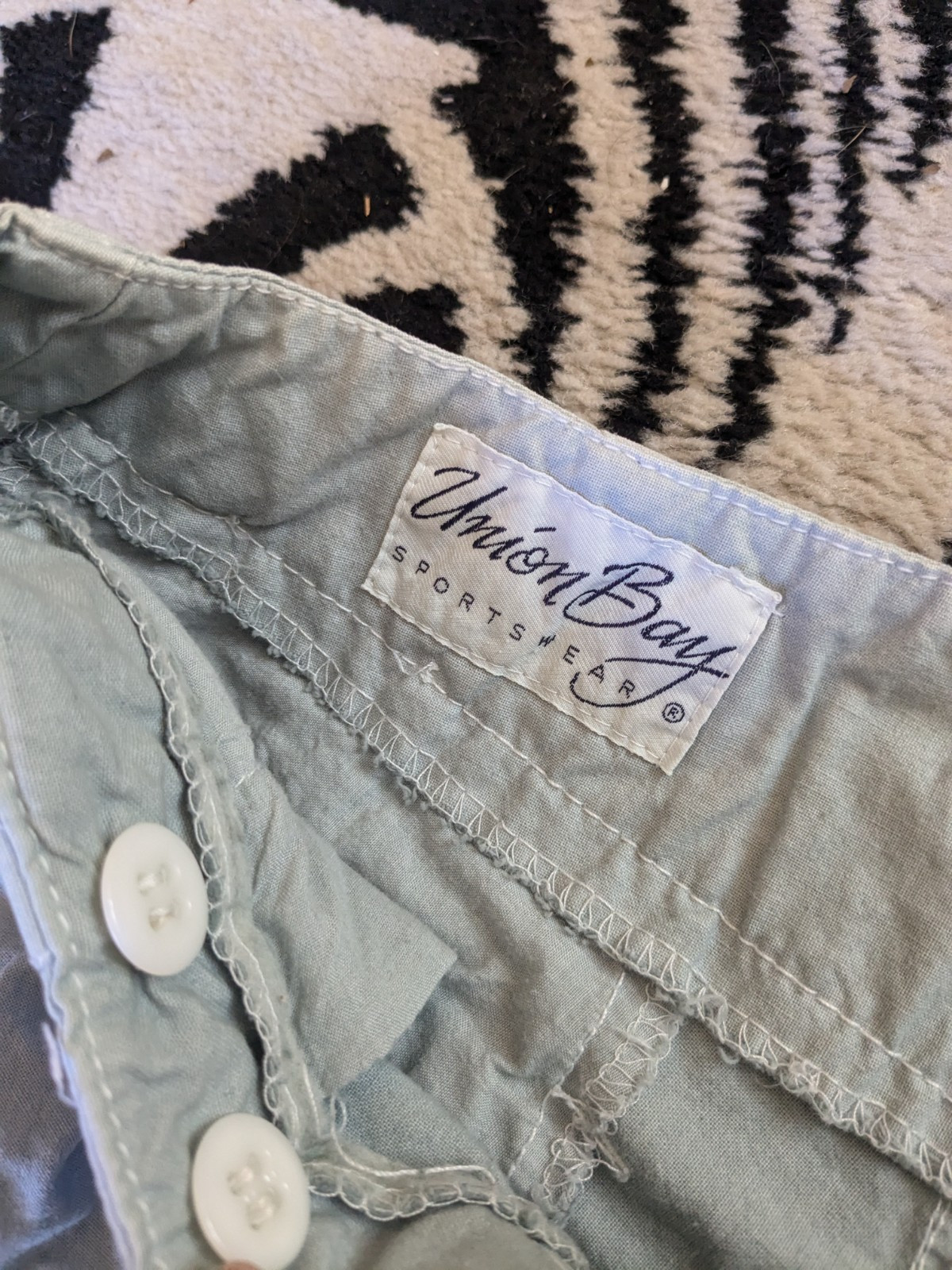1980s Union Bay Light Blue Trousers