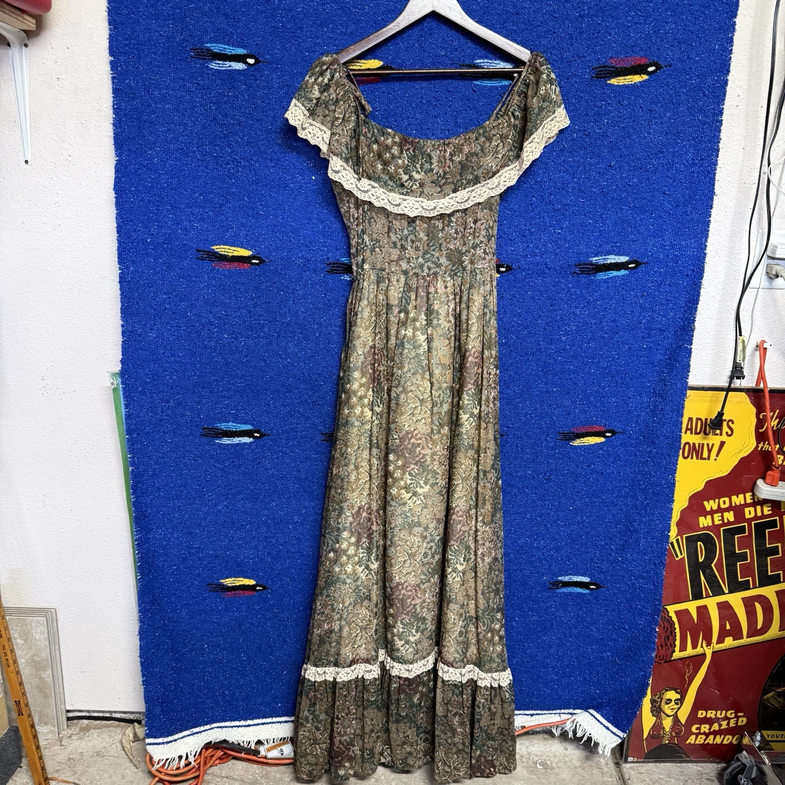 Vintage Jessica McClintock Gunne Sax Prairie Dress