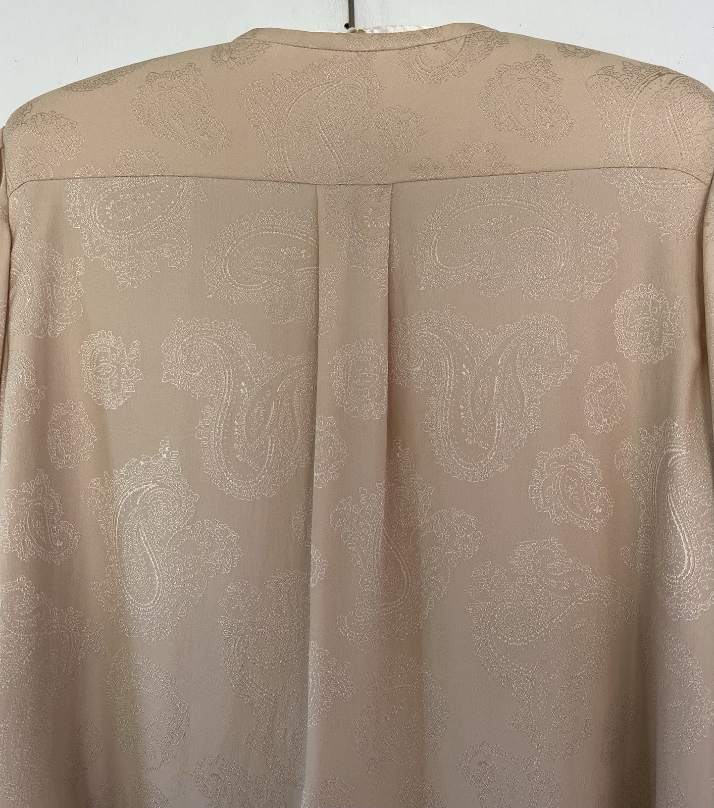 Chloe 2011 Hannah MacGibbon Silk Vintage Blouse Size 38
