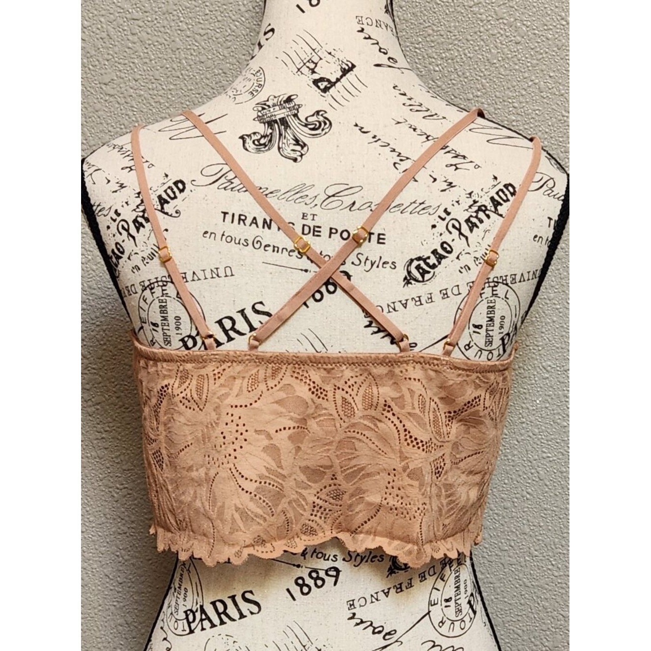 AERIE Lace Strappy Cami – Large – NEW NWT