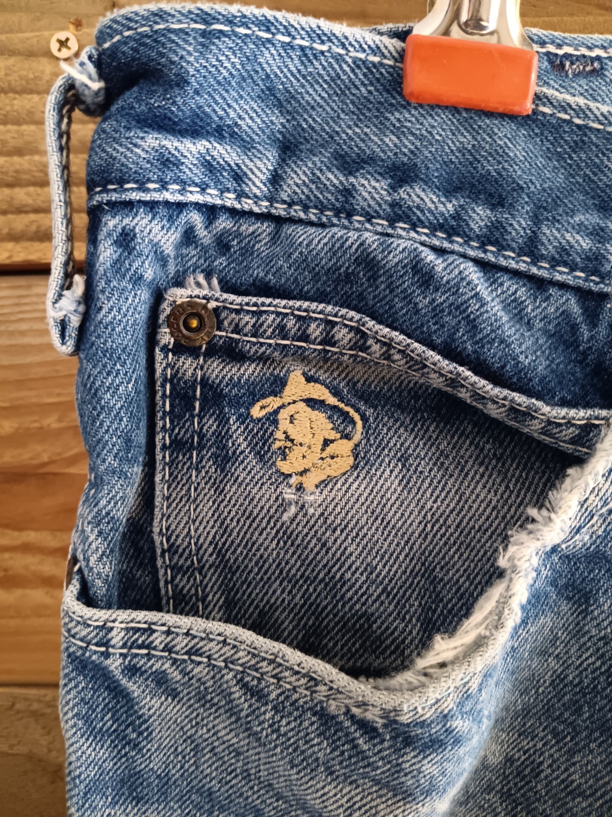 VTG 1980s Kenny Rogers by Karman Jeans Sz 33( 30&Prime;w x 29&Prime;l) USA Western Denim