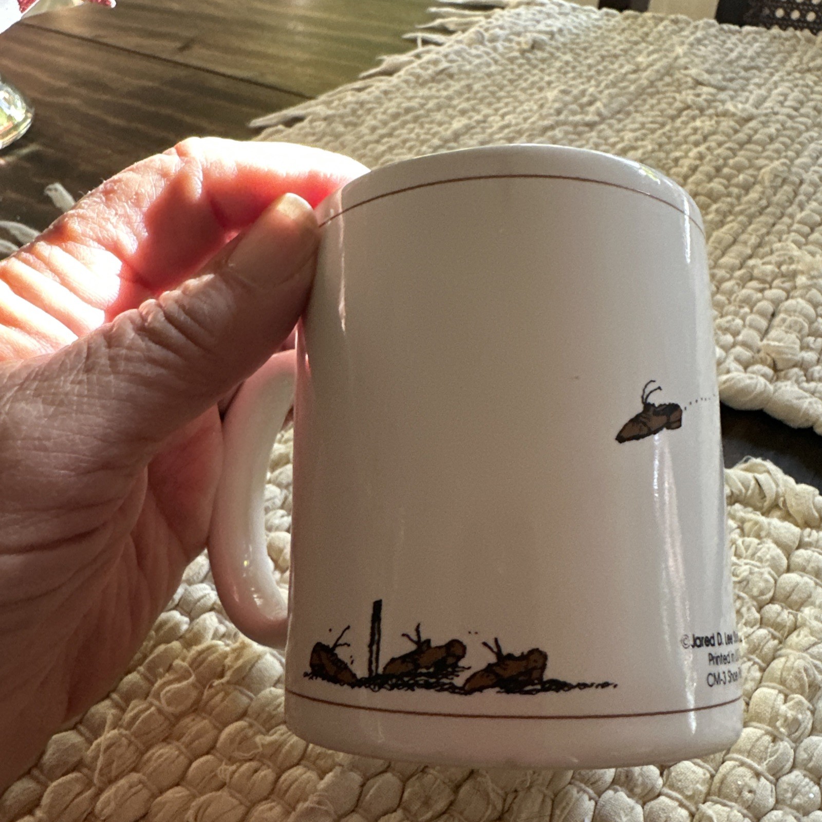 Equestrian Humor 10 Oz Coffee Mug Jared D Lee Studio CM3 Shoe Pitch