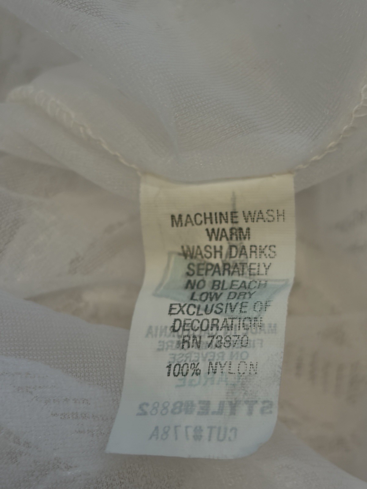 Vintage Tosca Lingerie Ivory Lace Camisole Coquette Cottagecore Bridal Sheer L