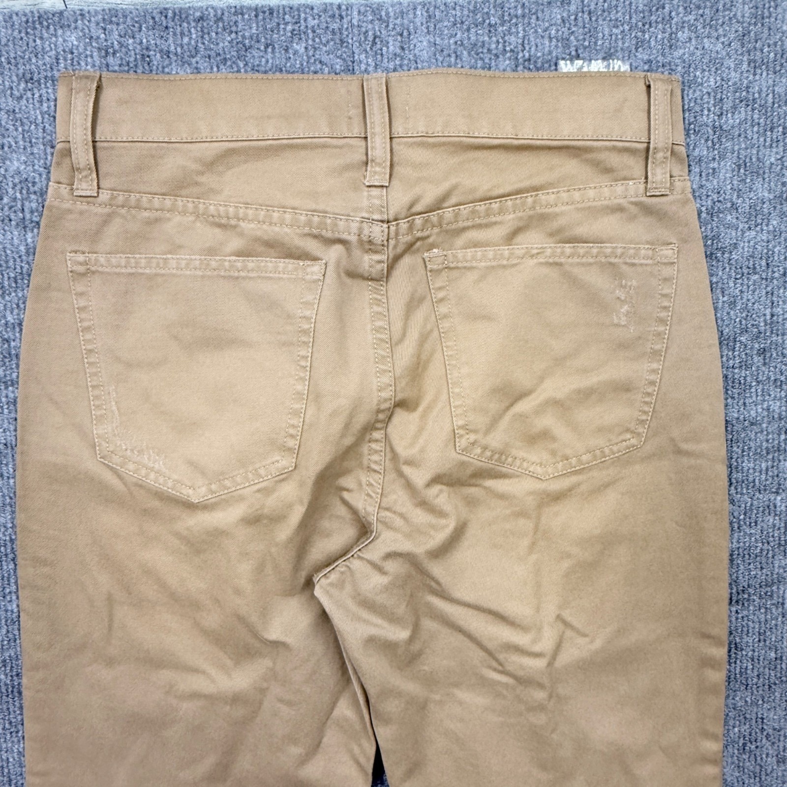 J.Crew Womens 25 Patchwork Chino Pants Cotton Vintage Straight Khaki NWT Preppy