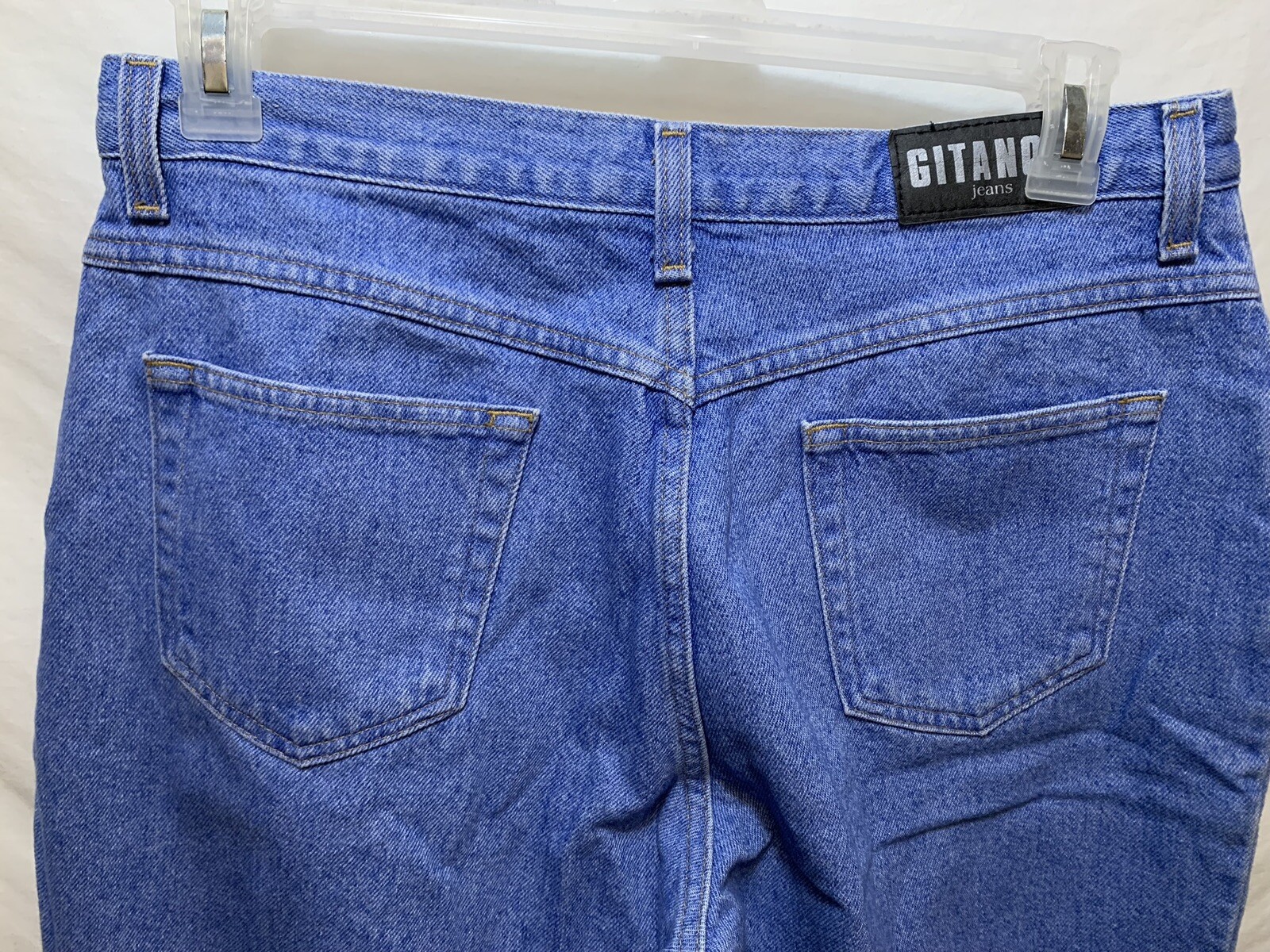 Vintage Gitano Mom Jeans Size 16 Petite High Rise Medium Wash Denim 31×29