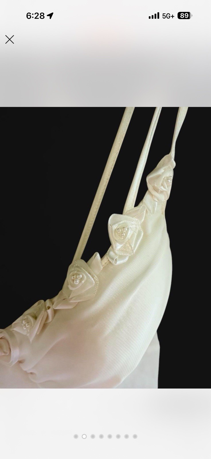Cinema Etoile White Seductive Wear Camisole Lingerie Top, Regular M, 6G13001